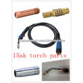 mig welding torch spare parts/co2 gas torch parts